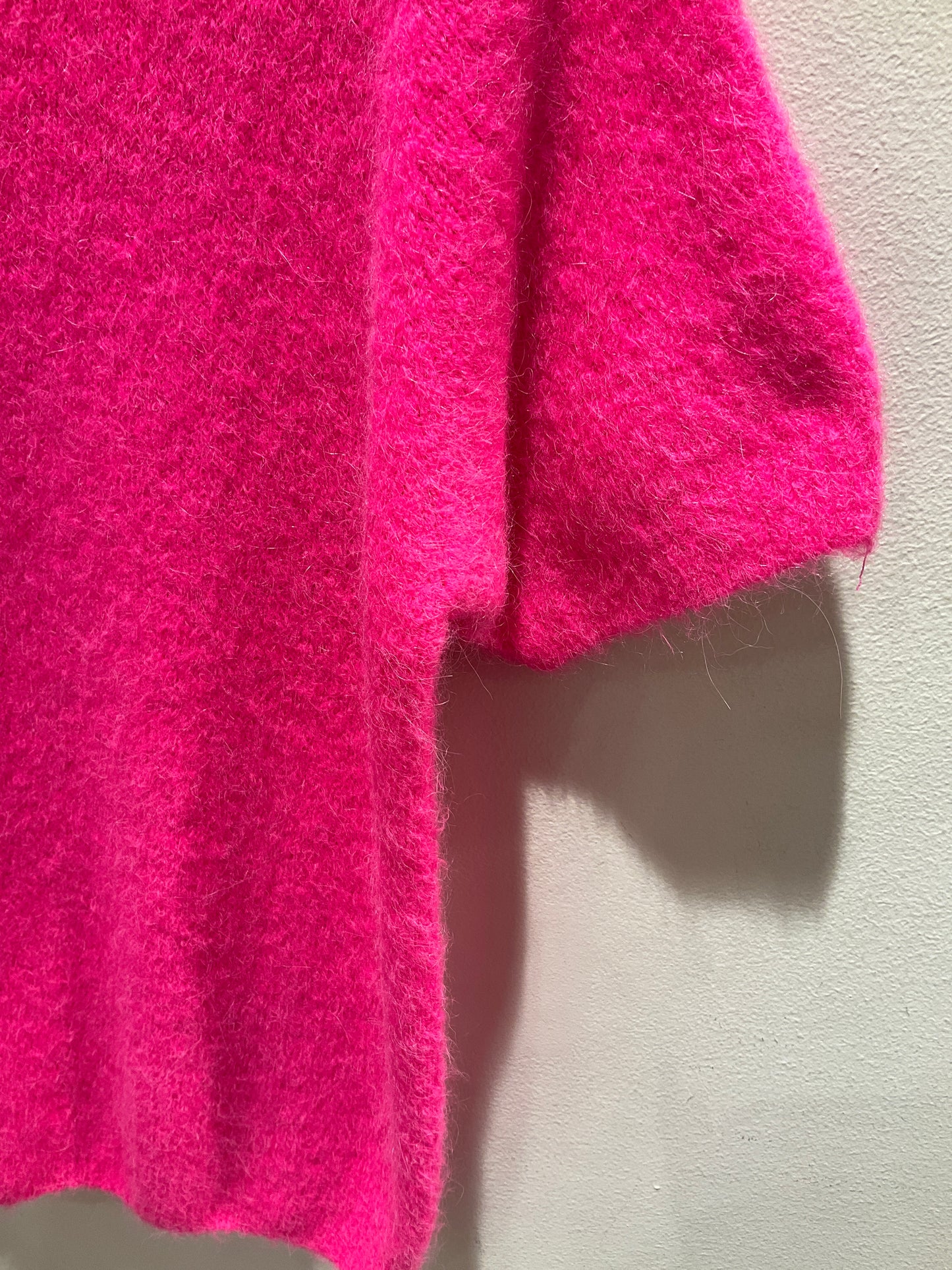 Jersey lana rosa fucsia