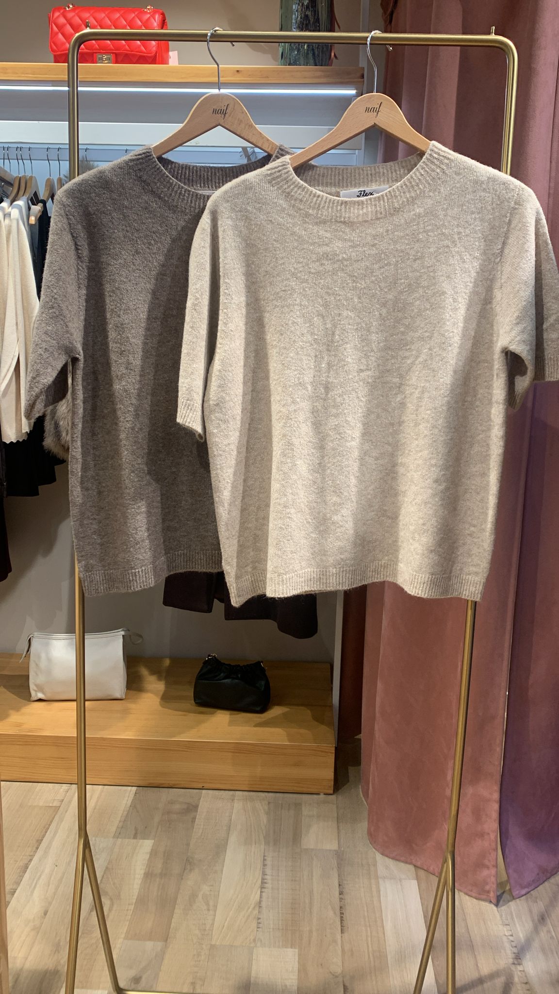 Jersey manga corta