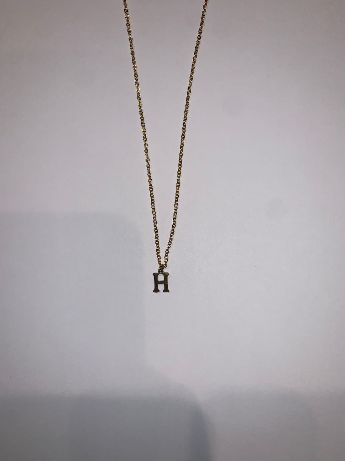 Collar De Letras Sin Brillo
