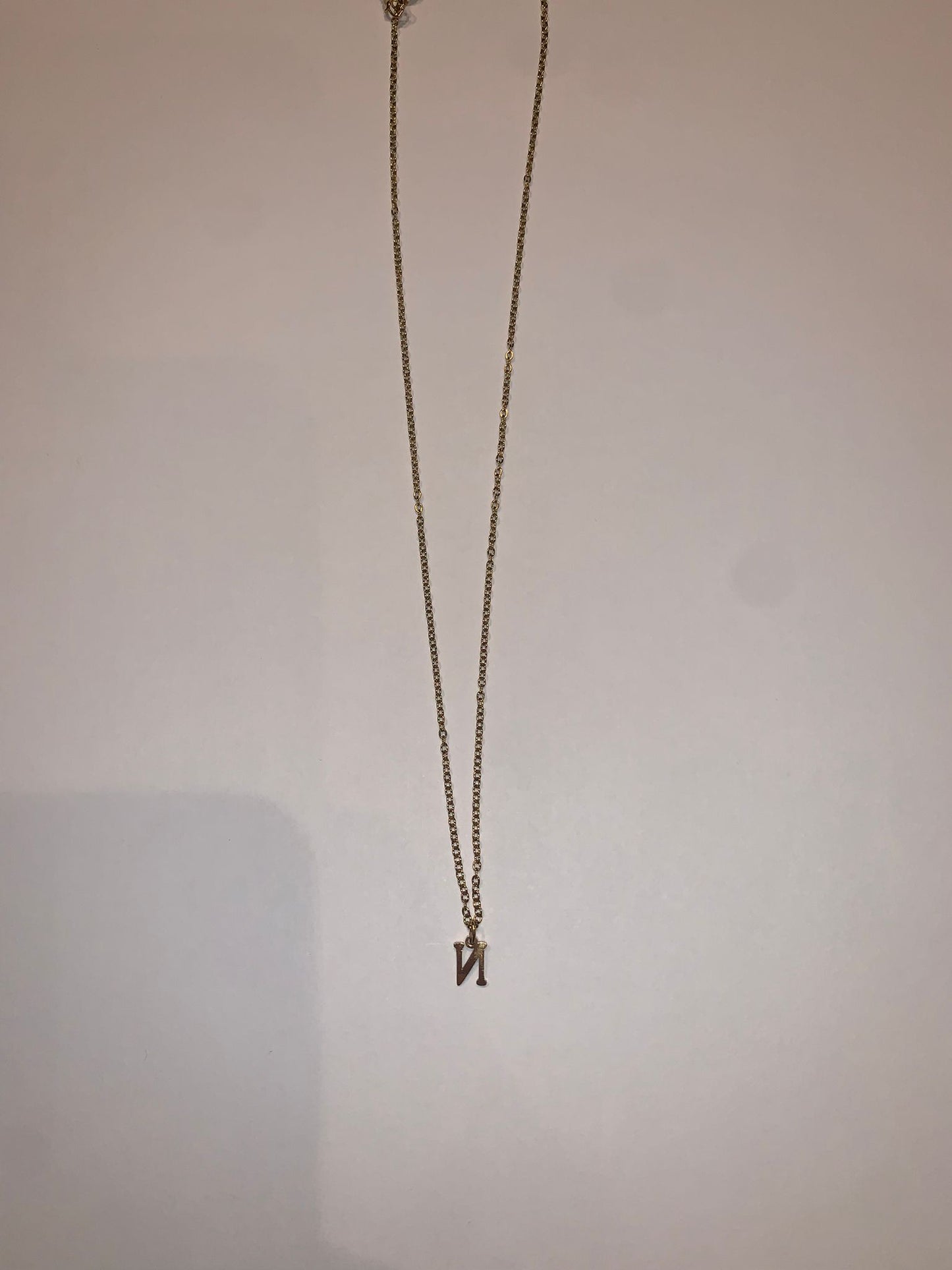 Collar De Letras Sin Brillo