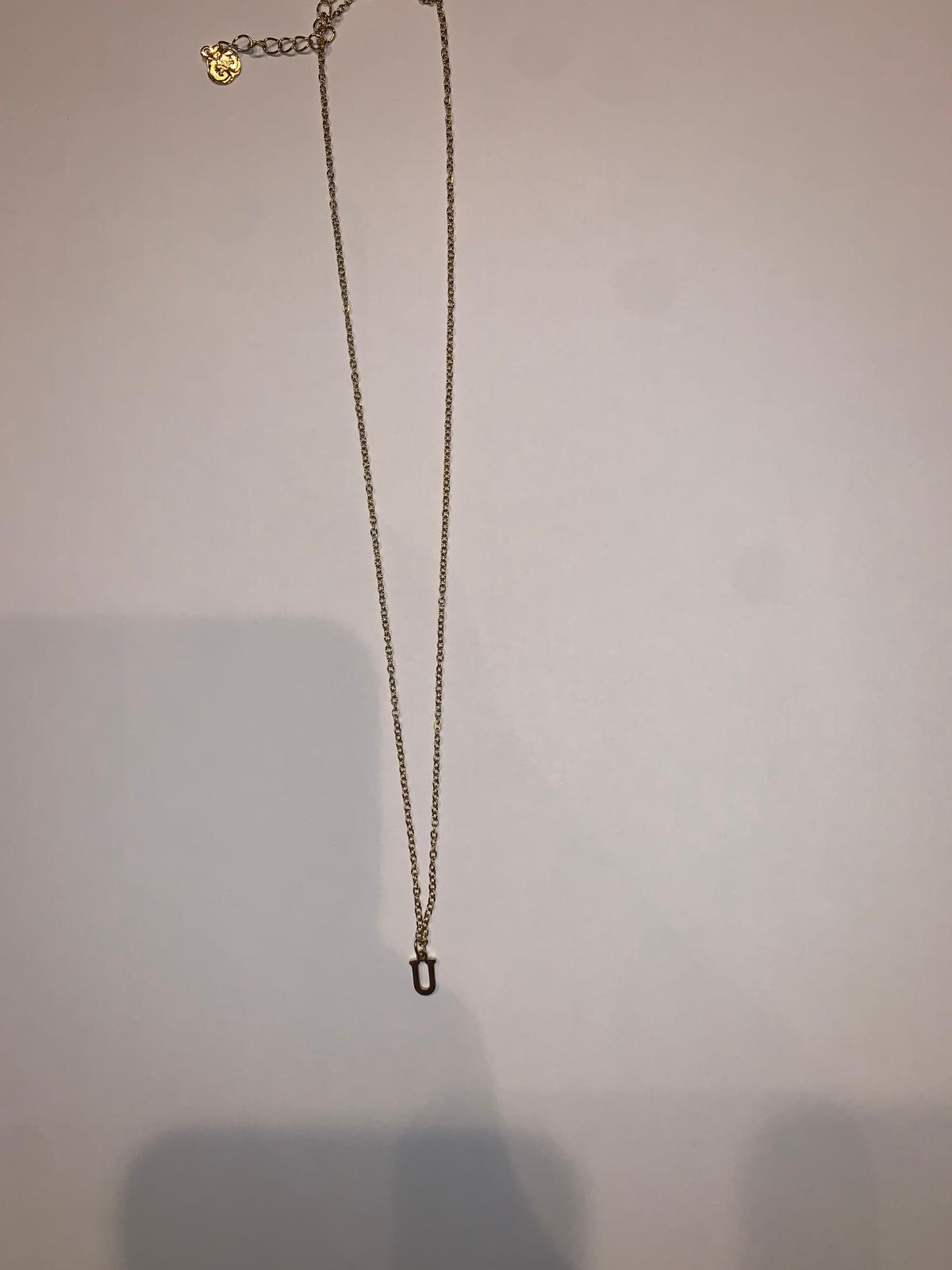 Collar De Letras Sin Brillo