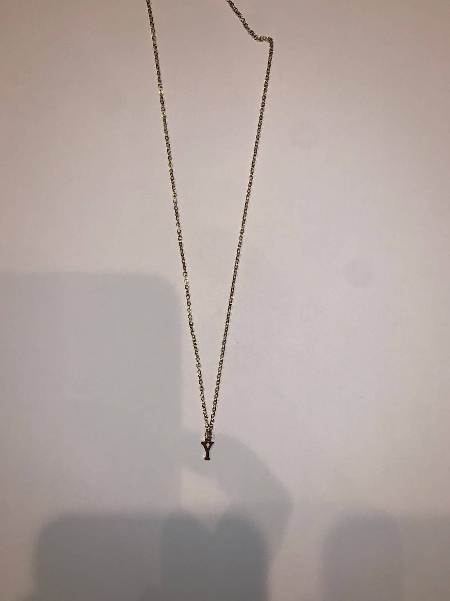 Collar De Letras Sin Brillo