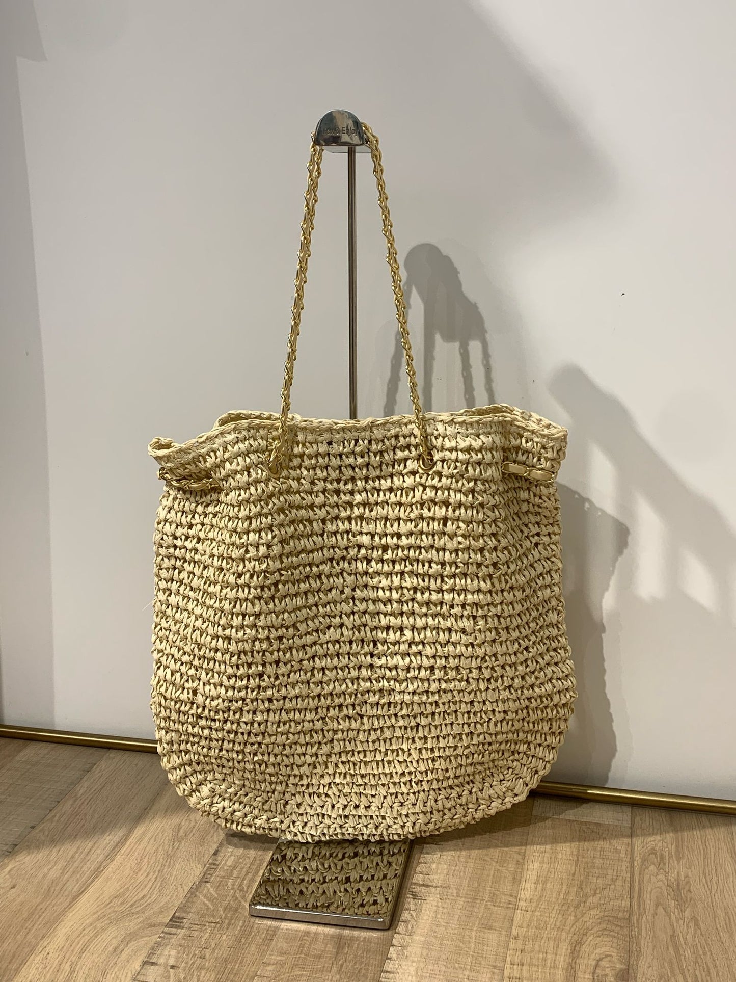 Bolso Shopper de Rafia Natural
