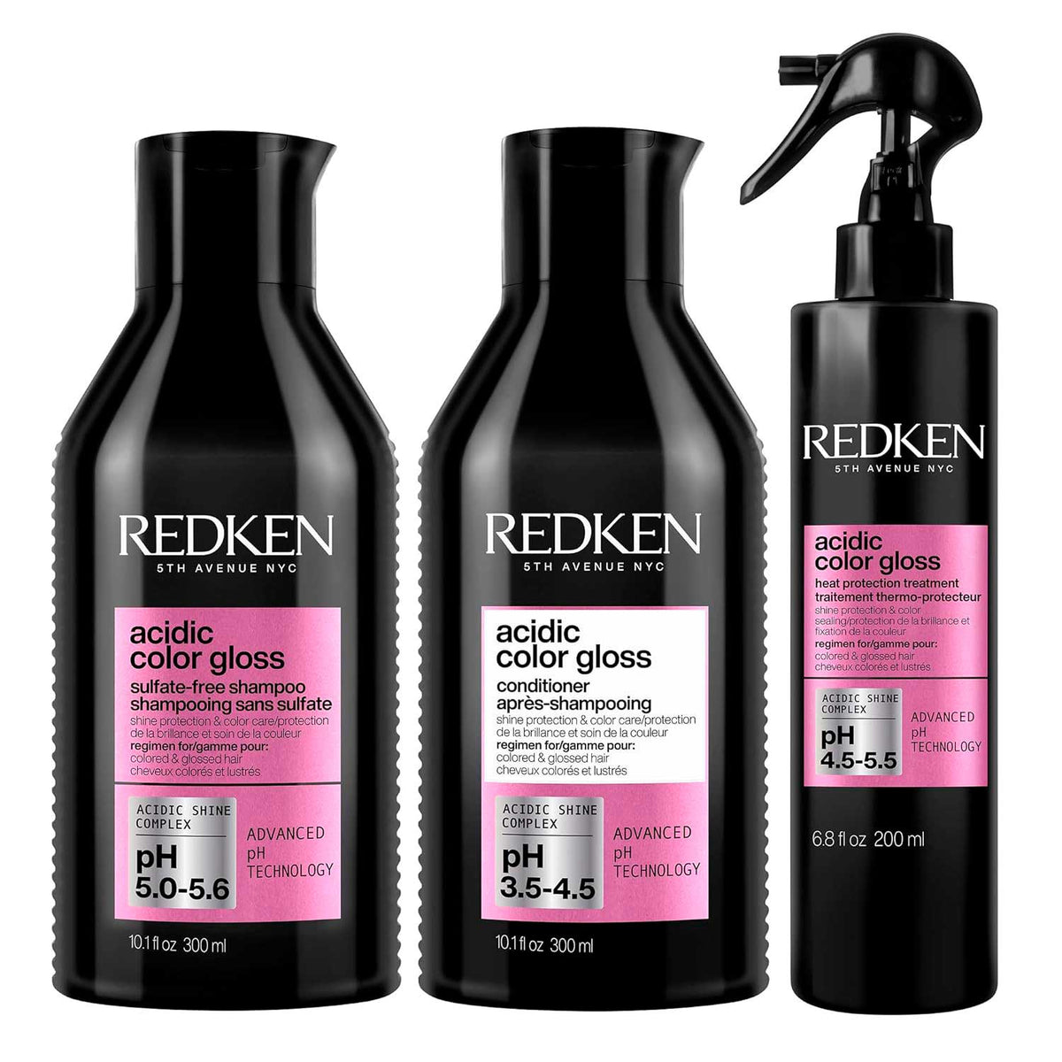 Redken Acidic Color Gloss routine