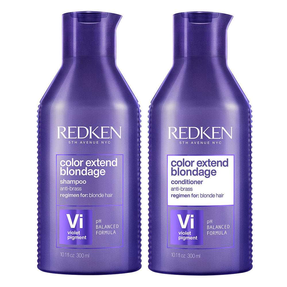 Redken Color Extend Blondage routine