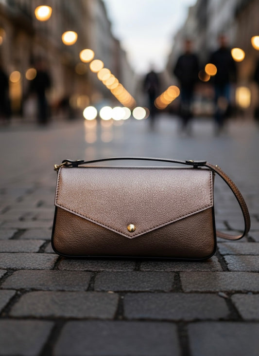 Bolso de Piel sobre - Elegancia Urbana y Sofisticada