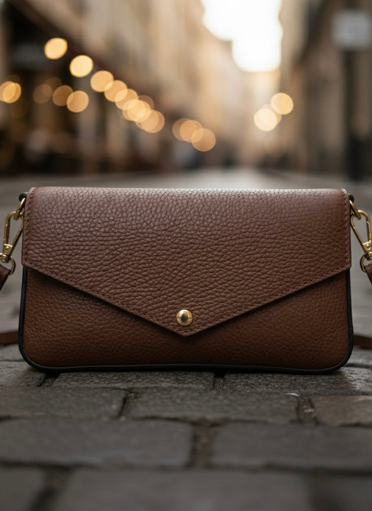 Bolso de Piel sobre - Elegancia Urbana y Sofisticada