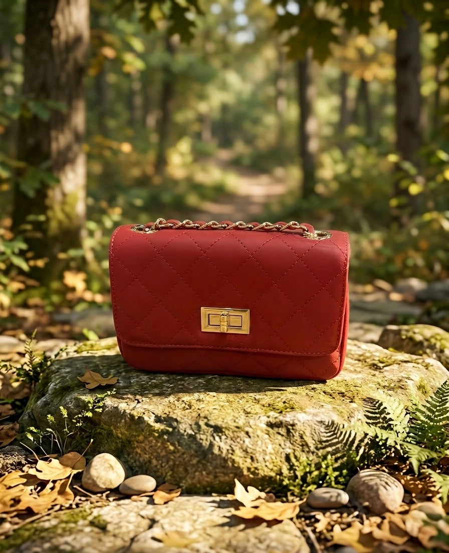 Bolso mini acolchado