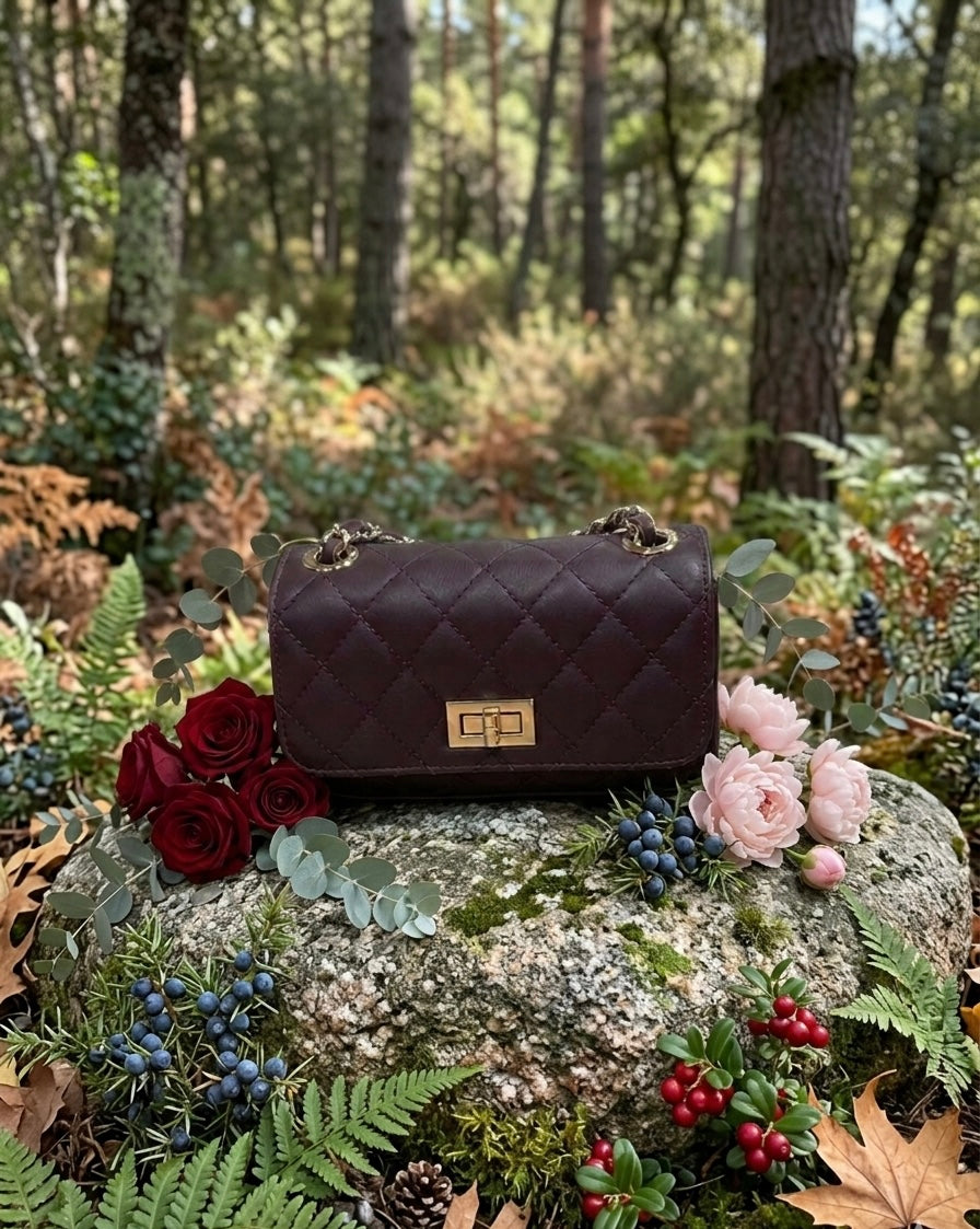 Bolso mini acolchado