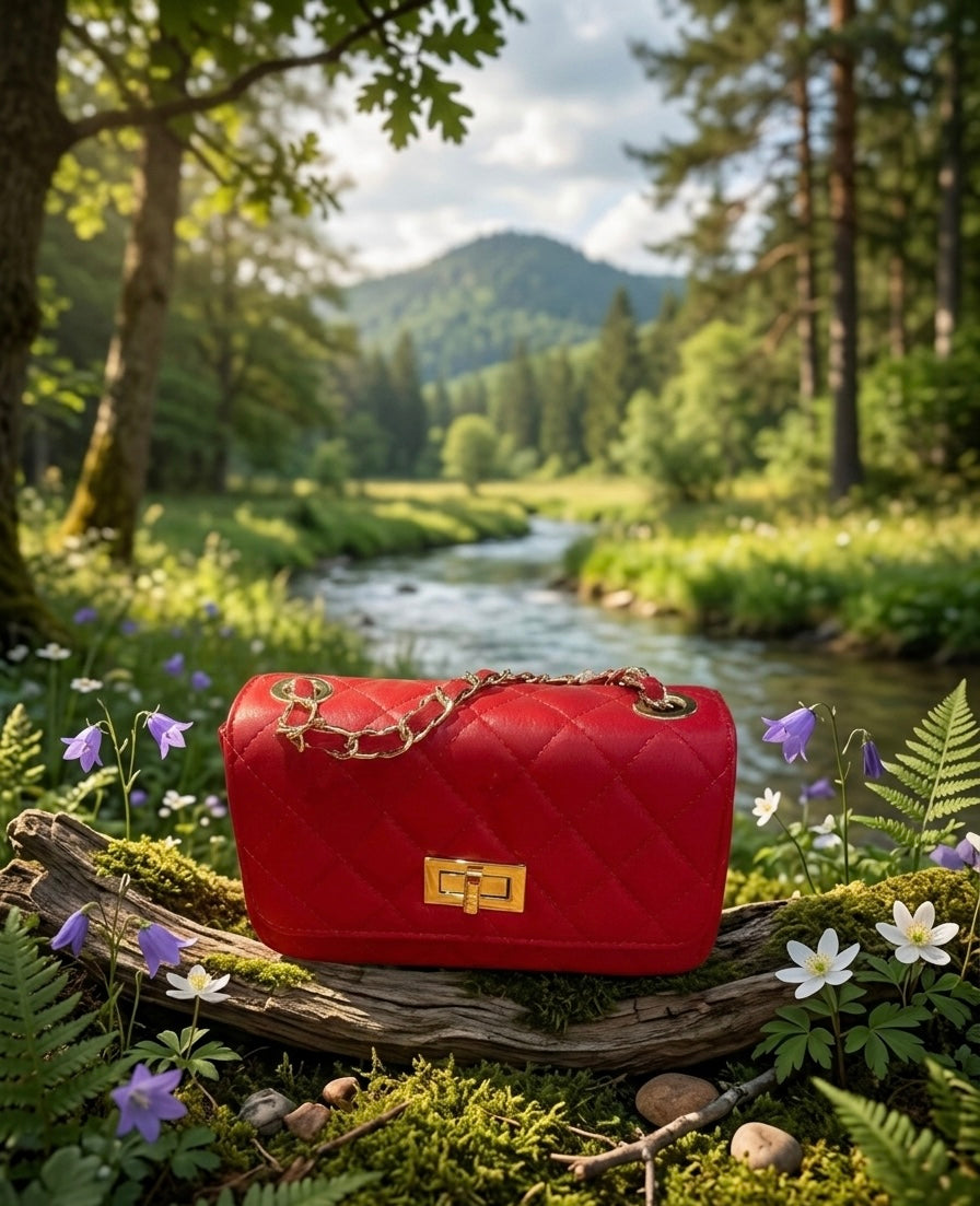 Bolso mini acolchado