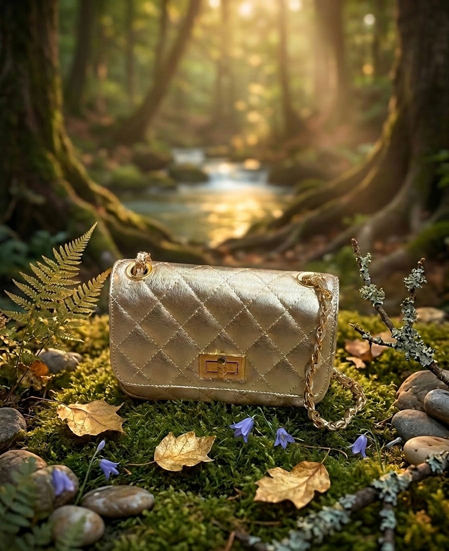 Bolso mini acolchado