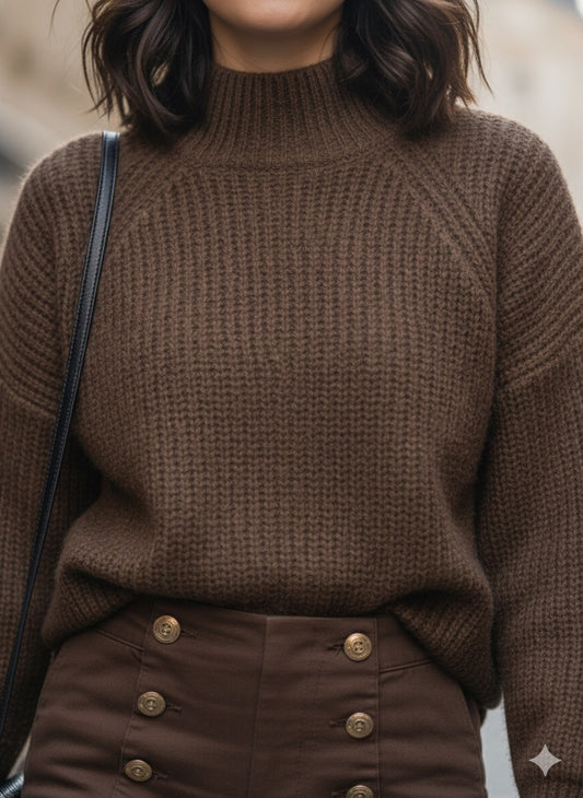 Jersey de Punto Cuello Alto