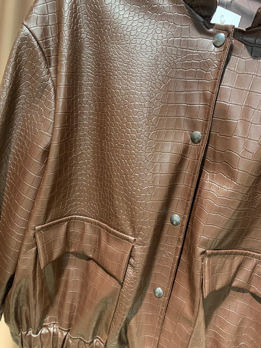 Bomber estampado