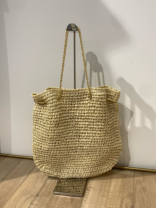 Bolso Shopper de Rafia Natural