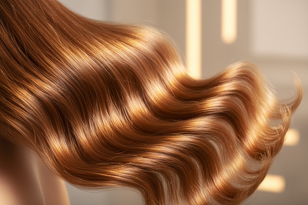 la misma imagen pero sin producto pelo radiante