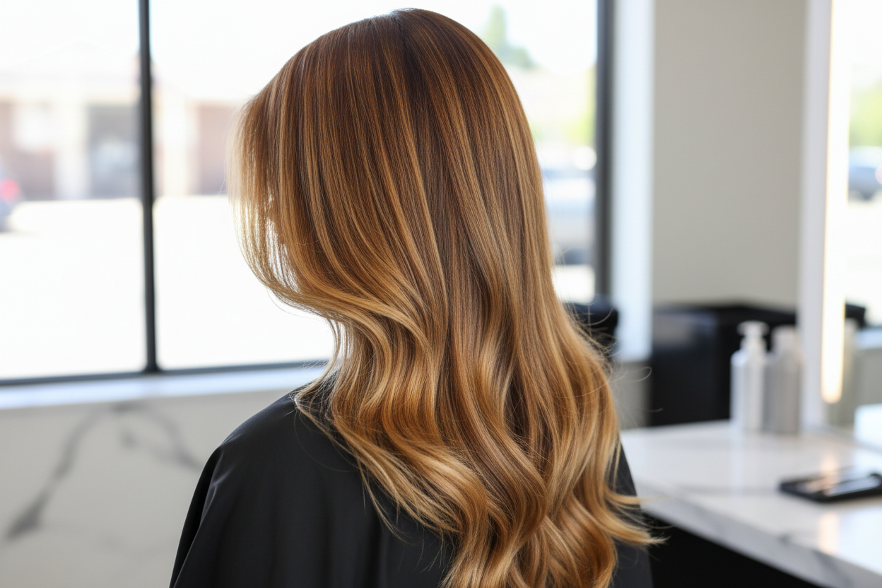 MECHAS CON LUZ NATURAL,DEGRADADO, REFLEJOS